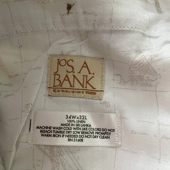 Men's Linen Pants - Picture 3 of 6